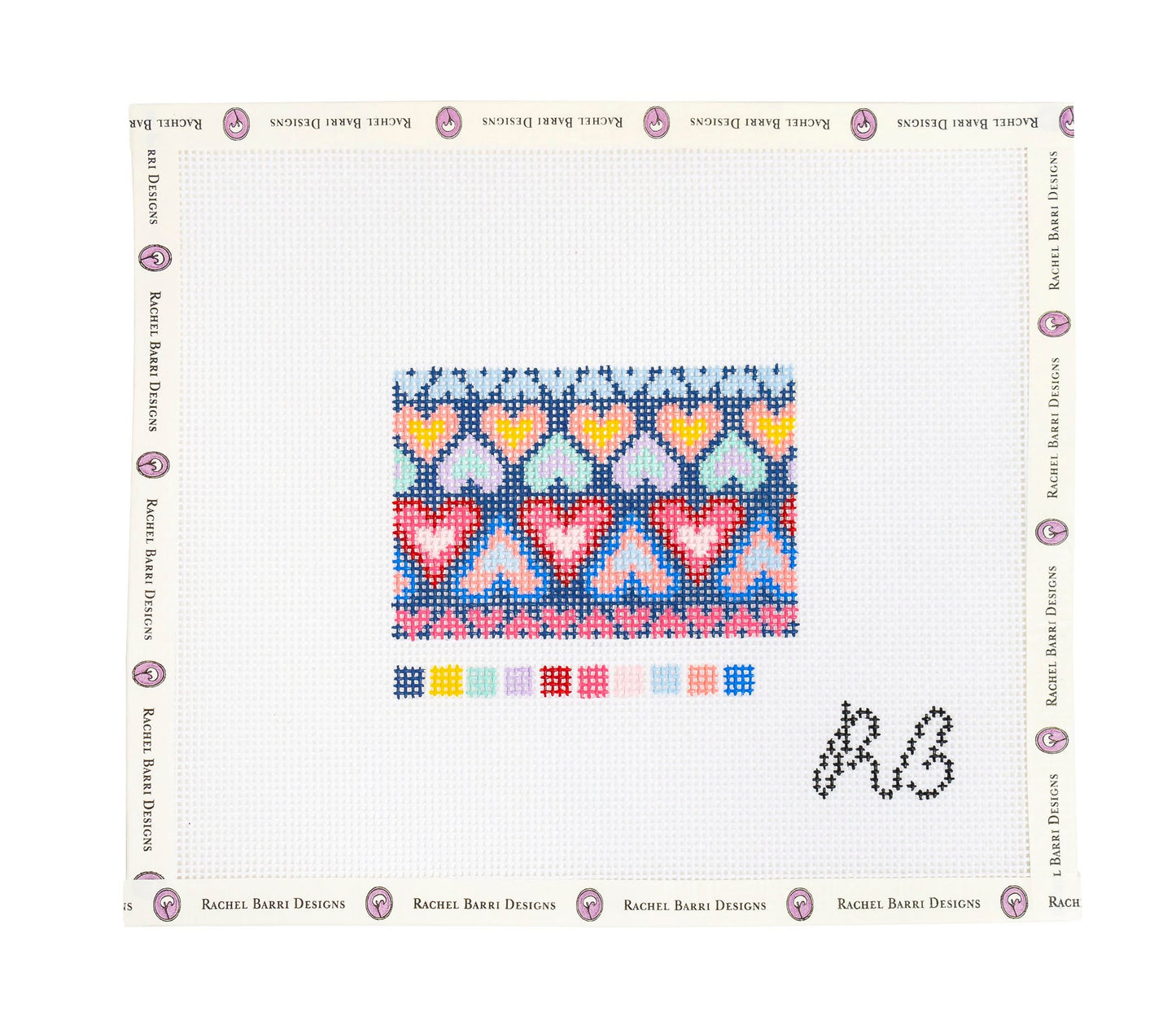 Rainbow Hearts Small