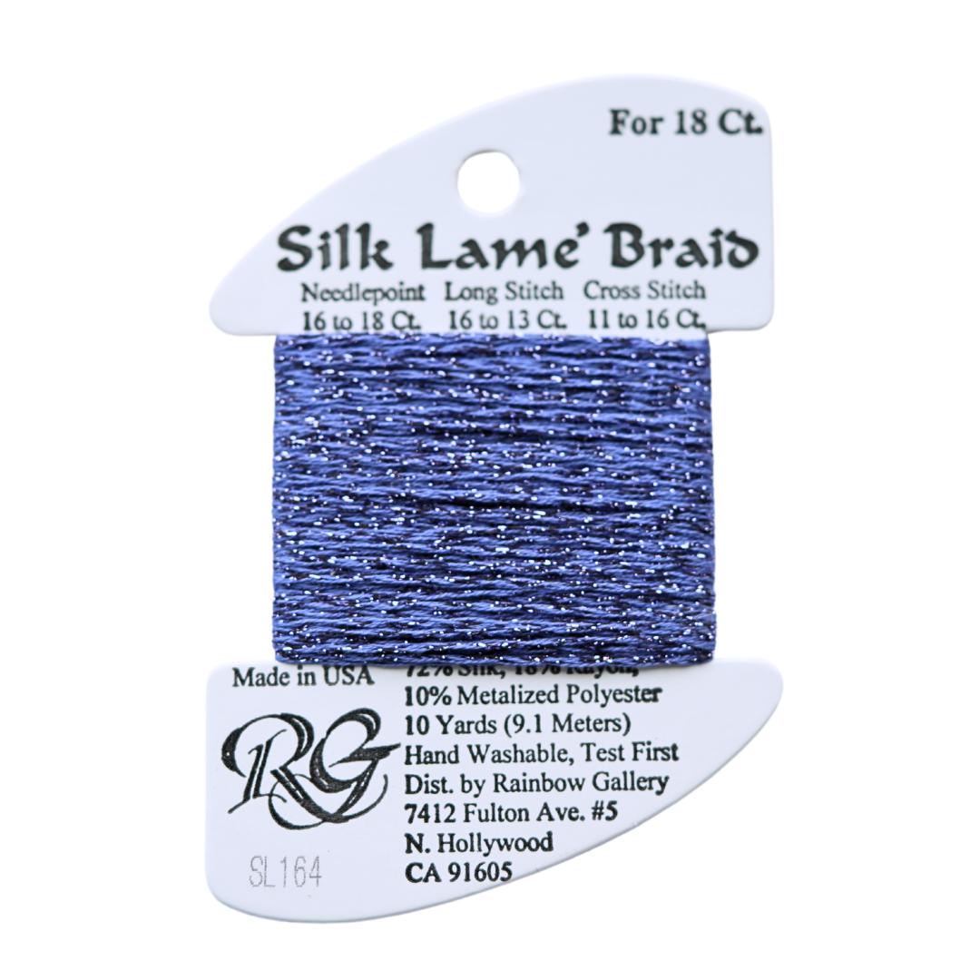 Silk Lamé Braid SL164 Wisteria