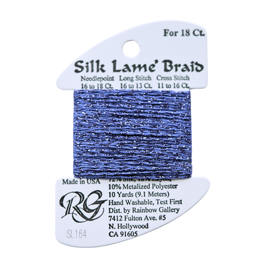 Silk Lamé Braid SL164 Wisteria