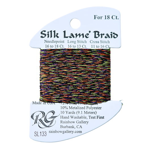 Silk Lamé Braid SL133 Halloween