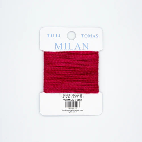Milan Card MC- 2552 Vermilion
