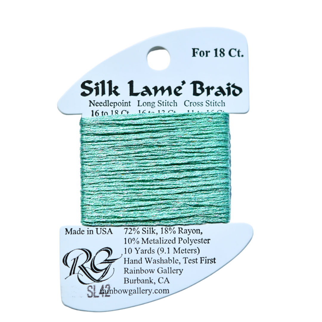 Silk Lamé Braid SL42 Mint