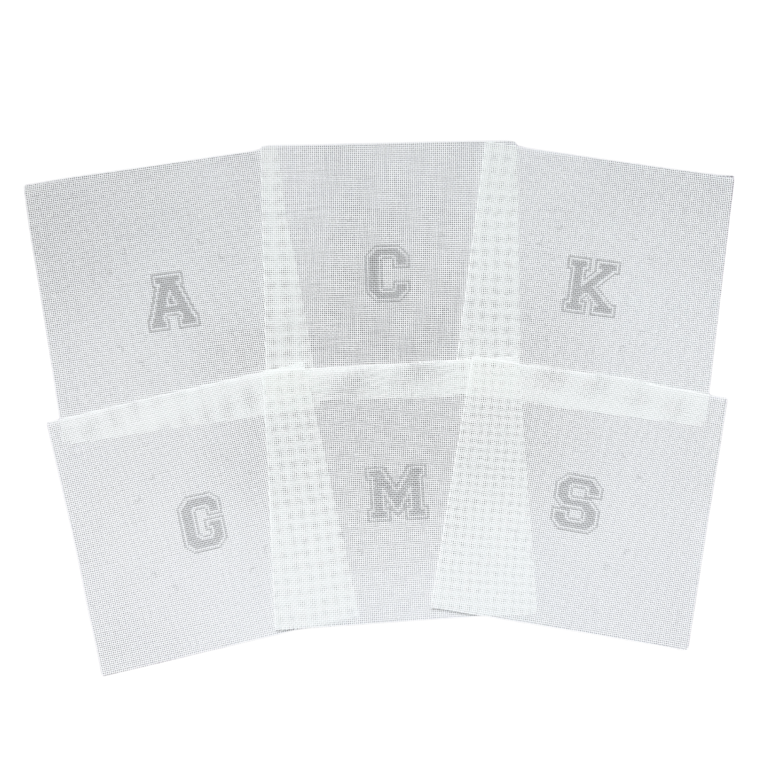 Varsity Alphabet Letter Canvas