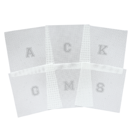 Varsity Alphabet Letter Canvas