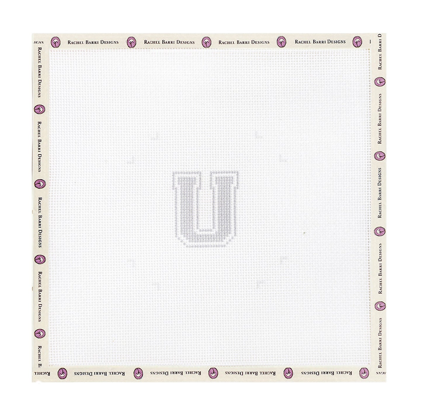 Varsity Alphabet Letter Canvas