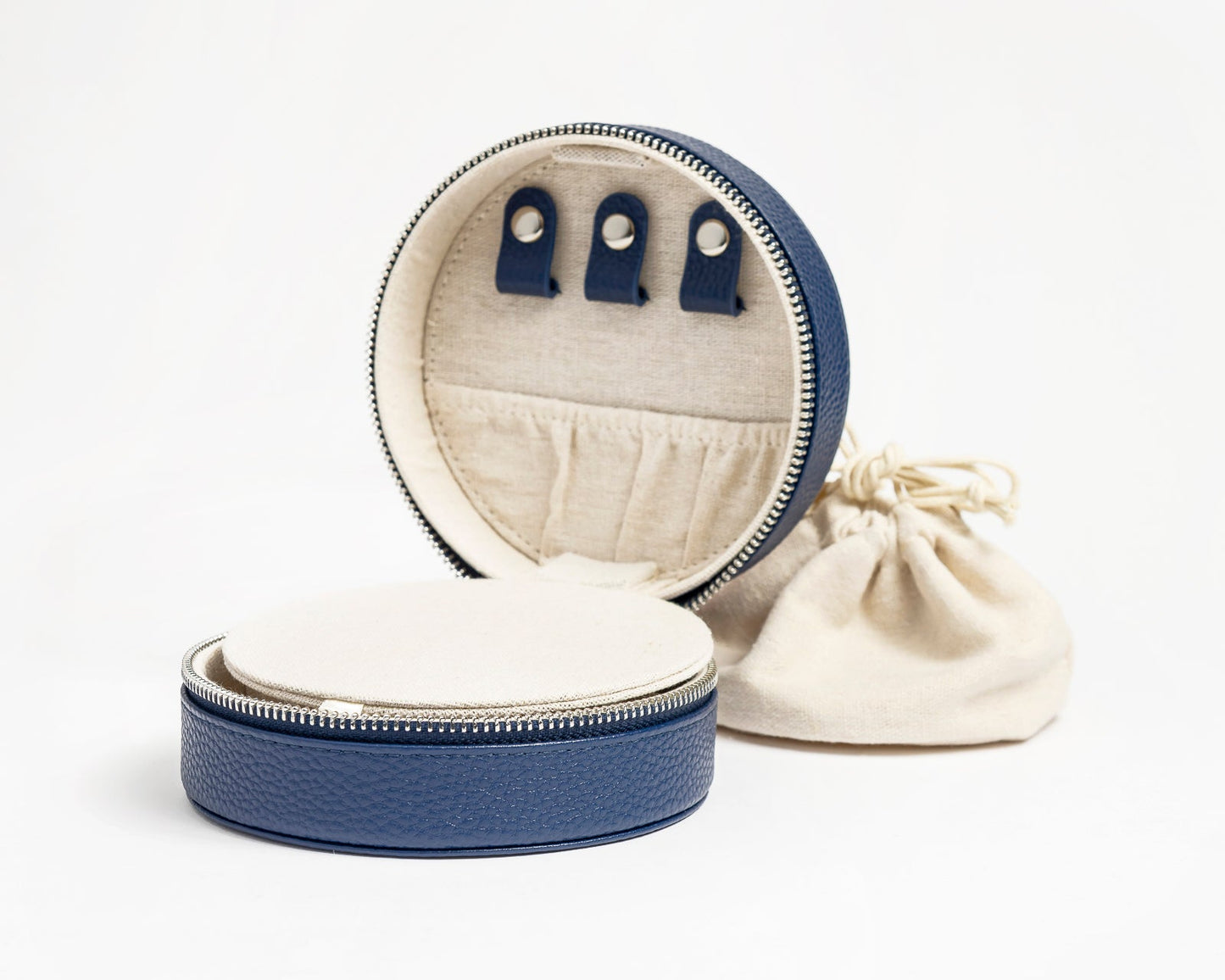 5" Round Self Finishing Jewelry box