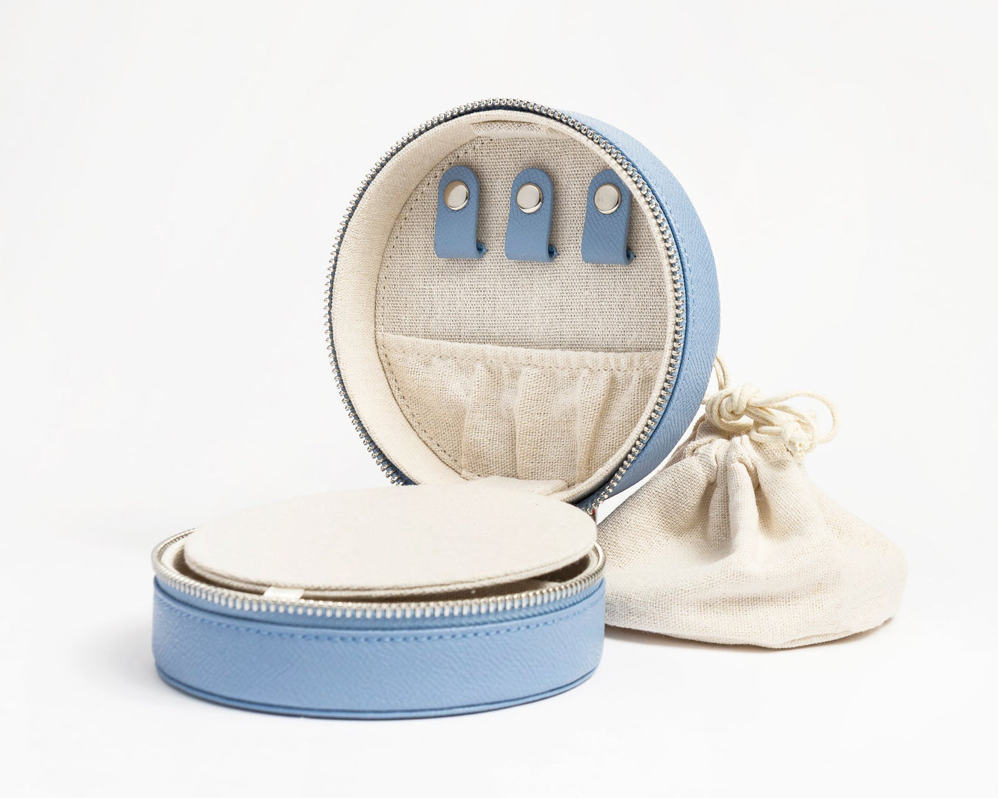 5" Round Self Finishing Jewelry box