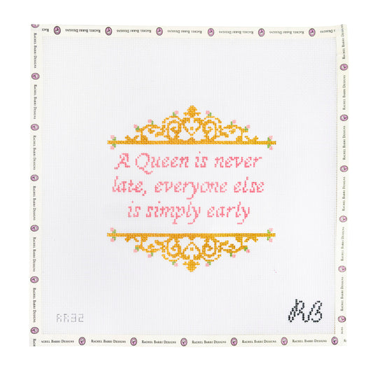 A Queen is Never Late