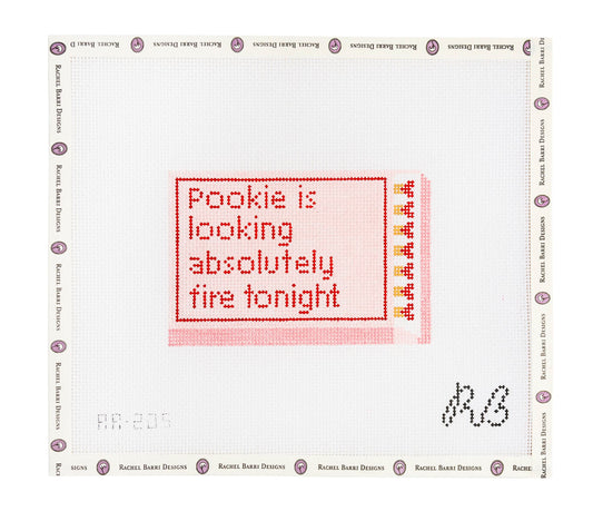 Pookie is Looking Fire Matchbook