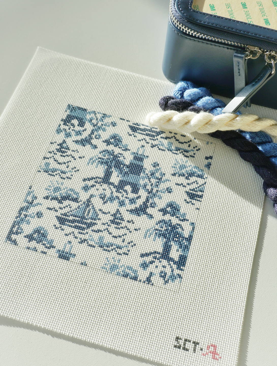 SCT & RBD - Summer Toile Mini square